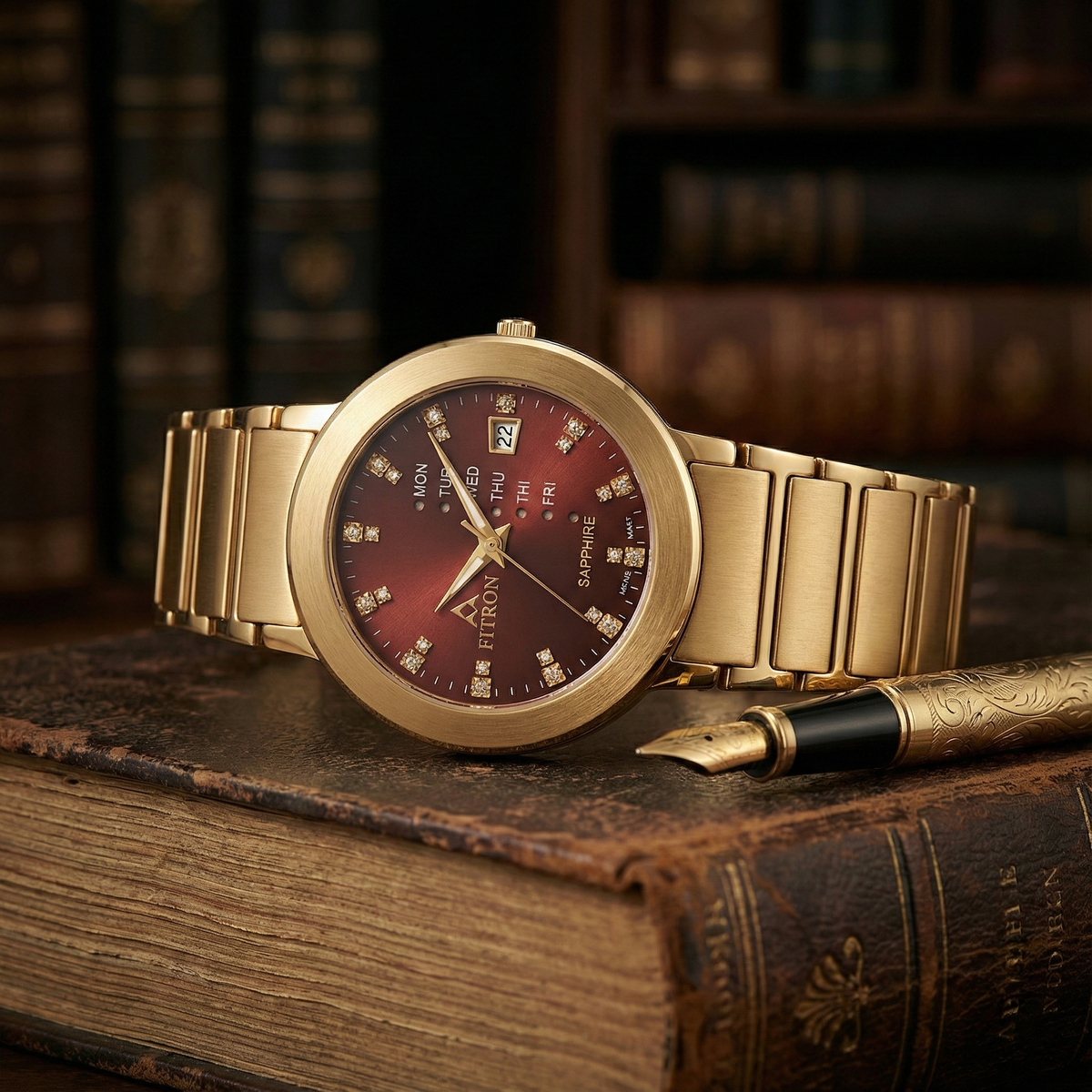 Fitron Daydate Men's watch