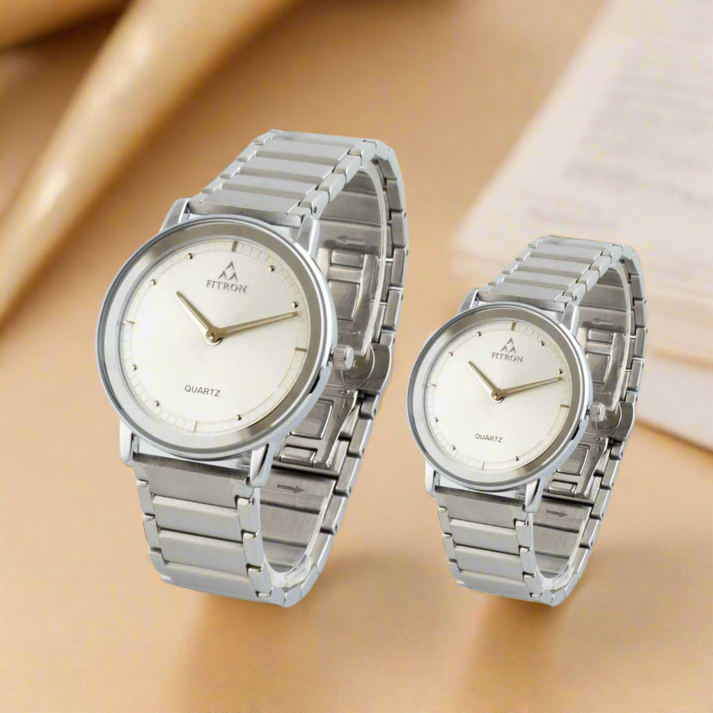 Fitron Couple Watch Set – Timeless Togetherness